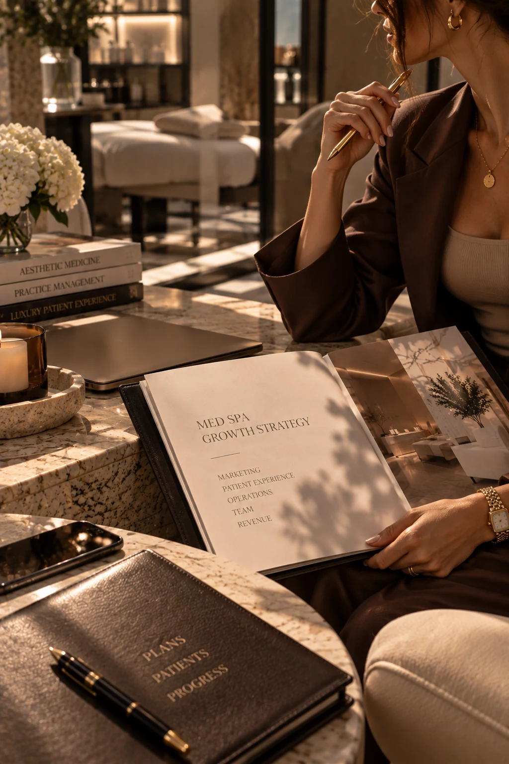 Luxury skincare visual exploration